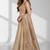 BEIGE  SEQUINS & EMBROIDERED CRUSH FESTIVAL LEHENGA CHOLI SET FOR WOMEN'S