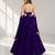 PURPLE SEQUINS & EMBROIDERED VELVET FESTIVAL LEHENGA CHOLI SET FOR WOMEN'S