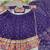 Dark Purple Navratri Lehenga Choli With Dupatta