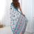 multicolor heavy silk blend printed saree with pape mirror work & mirror border