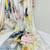 off white heavy silk blend printed saree with pape mirror work & mirror border