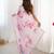 pink heavy silk blend printed saree with pape mirror work & mirror border