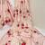 baby pink heavy silk blend printed saree with pape mirror work & mirror border