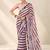 pink heavy silk blend printed saree with pape mirror work & mirror border