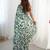 green heavy silk blend printed saree with pape mirror work & mirror border