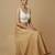 Solid premium silk v neck saree blouse