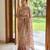 Pink embroidered georgette saree