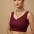 Solid premium silk v neck saree blouse