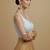 Solid premium silk v neck saree blouse