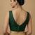 Solid premium silk v neck saree blouse