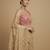 Solid premium silk v neck saree blouse