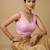 Solid premium silk v neck saree blouse