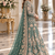 sky net semi stitched anarkali suit with embroidery & stone work