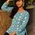 Women floral printed floral kurta