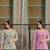 Women floral printed indie florals kurta
