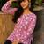 Women floral printed indie florals kurta