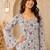 Women floral printed bell sleeves floral kurta