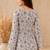 Women floral printed bell sleeves floral kurta