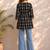 Women ethnic motifs printed mirror work kurta