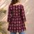 Women ethnic motifs printed thread work indie prints kurta
