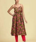 Women floral printed floral kurta