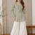 Women ethnic motifs printed flared sleeves kurta