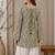 Women ethnic motifs printed flared sleeves kurta