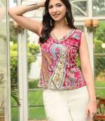 Women paisley printed kurta