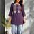 Women floral embroidered thread work floral kurta
