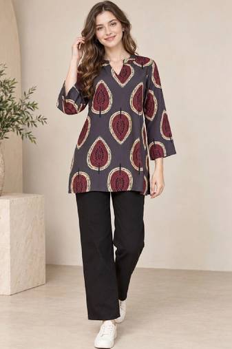 Women printed kurta
