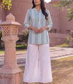 Women ethnic motifs printed indie prints kurta