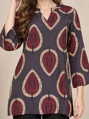 Women printed kurta 4