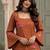 Women floral printed flared sleeves kurta