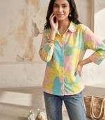 Women dyed kurta