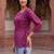 Women floral printed floral kurta