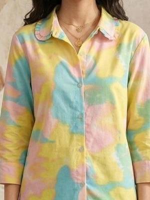 Women dyed kurta 4