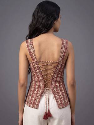Women printed indie prints kurta 3
