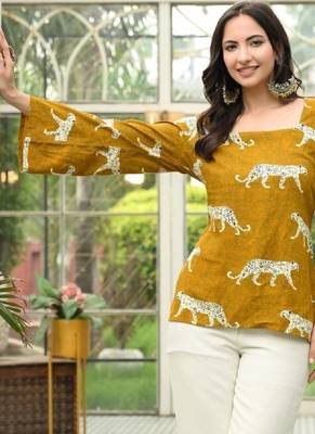 Women printed kurta 4