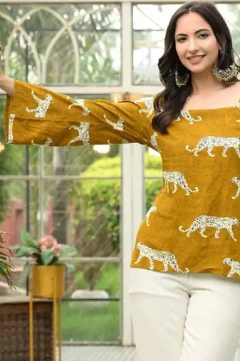 Women printed kurta