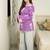 Women floral printed flared sleeves floral kurta