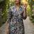 Women ethnic motifs printed handloom kurta