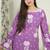 Women floral printed flared sleeves floral kurta