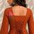 Women geometric printed flared sleeves kurta