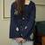 Women geometric printed flared sleeves kurta