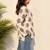 Women floral printed flared sleeves floral kurta
