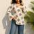 Women floral printed flared sleeves floral kurta