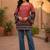 Women ethnic motifs printed bell sleeves kurta