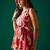 Women printed liva blend kurta