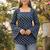 Women ethnic motifs printed bell sleeves indie prints kurta