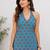Women floral printed halter neck indie florals kurta